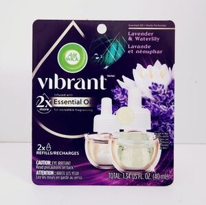 🔮3/$15 Air Wick Scented Oil Refill Vibrant Lavender & Waterlily